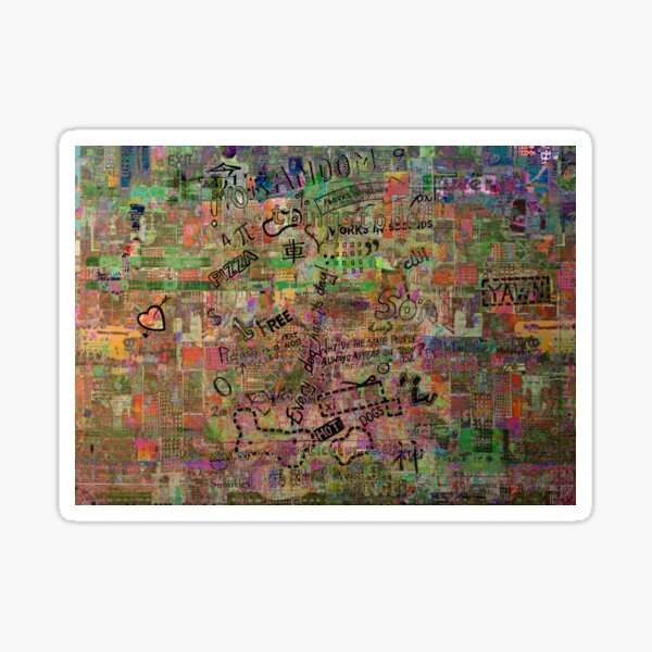 10 Random things to do for no particular reason Sticker