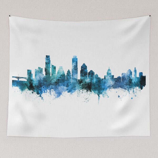 Item preview, Austin Texas Skyline designed and sold by ArtPrints.