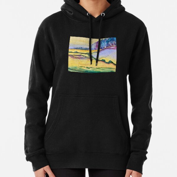 Yellow Landscape Pullover Hoodie