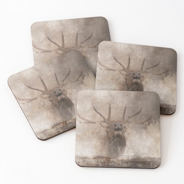 Item preview, Bugling Bull Elk, cabin decor designed and sold by montanaartist.