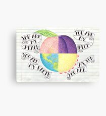 Peach Canvas Print