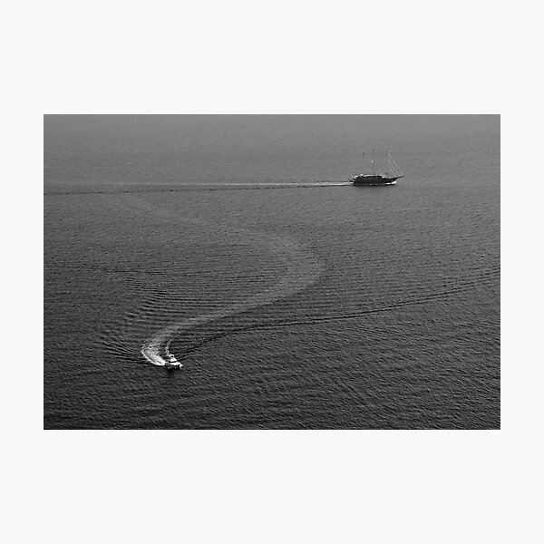 Two Boats Photographic Print