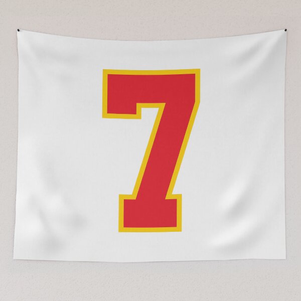Item preview, 7 Jersey Number, Seven Red designed and sold by elhefe.