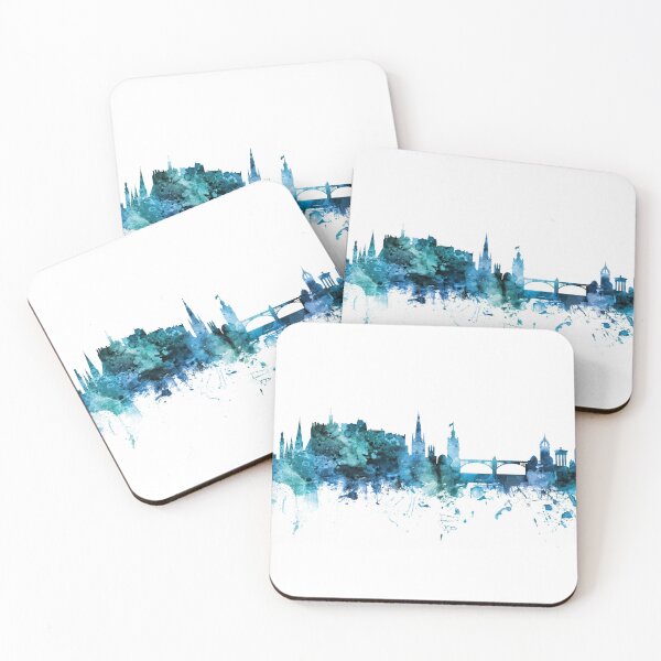 Item preview, Edinburgh Scotland Skyline designed and sold by ArtPrints.