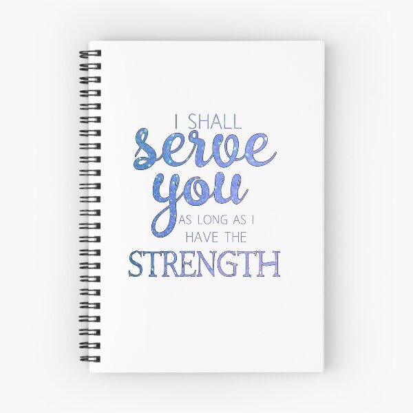 Item preview, Merlin-Inspired "I Shall Serve You" designed and sold by mulberrydragon.