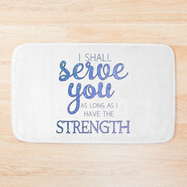Item preview, Merlin-Inspired "I Shall Serve You" designed and sold by mulberrydragon.