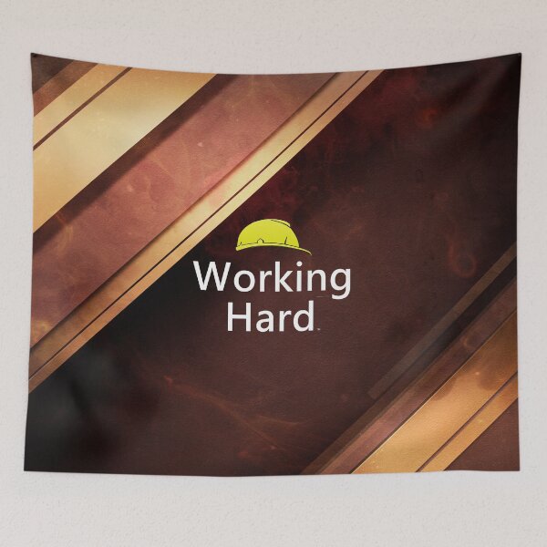 Item preview, Working Hard designed and sold by teepossible.