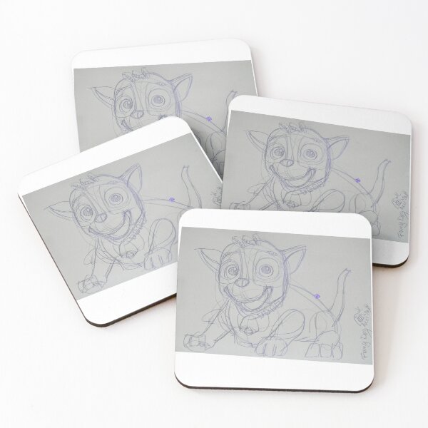 Item preview, A Dog Named FUNY (drawing Alice CCI) designed and sold by VanyssaGraphics.