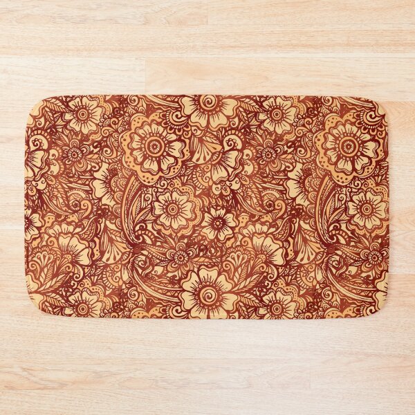Item preview, Ethnic henna style pattern designed and sold by 1enchik.
