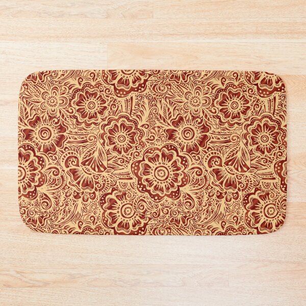 Item preview, Ethnic henna style pattern designed and sold by 1enchik.