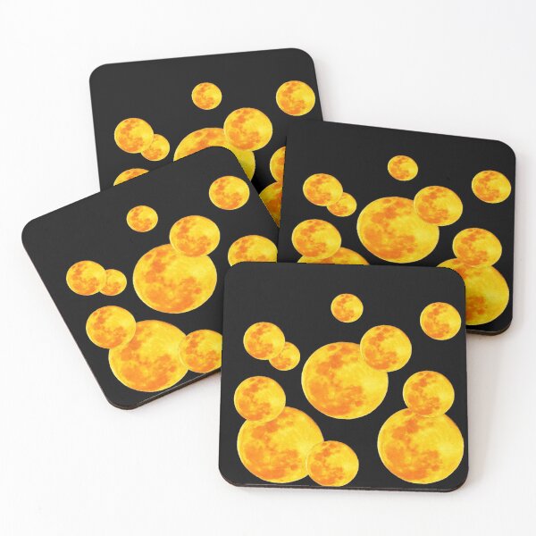 Item preview, MODERN ART COLLECTION OF GOLDEN MOONS NIGHT SKY, designed and sold by sharlesart.