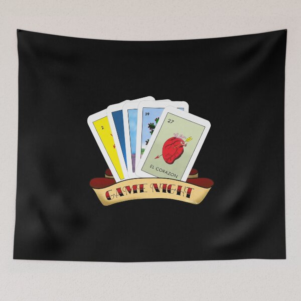 Item preview, Funny Latino Mexican Bingo Gamers Loteria Game Night Design designed and sold by Francielandia.