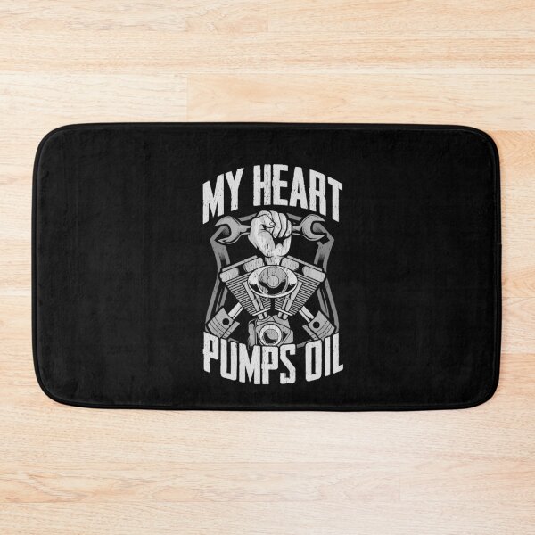 Item preview, My Heart Pumps Oil Auto Mechanic designed and sold by Proficient  Tees.