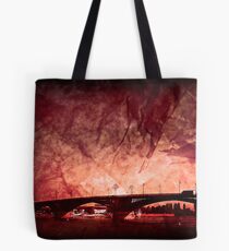 Sunset over Mainz Tote Bag