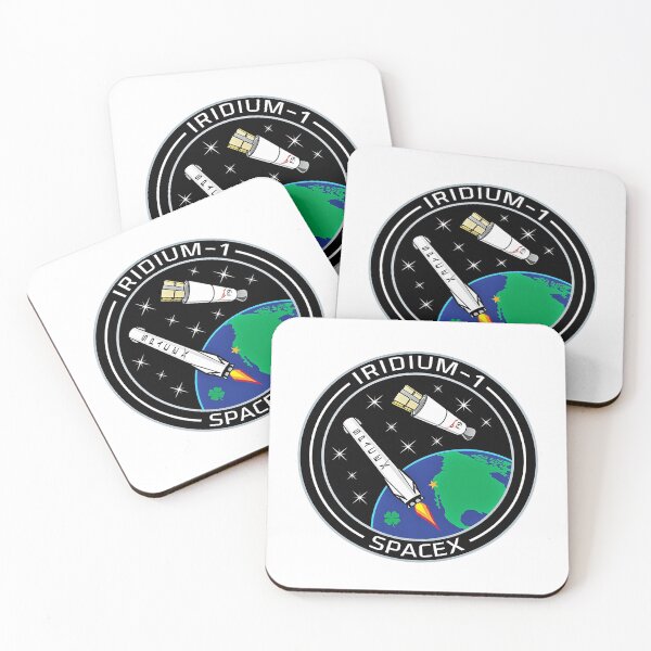 Item preview,  Iridium 1 Launch Team Logo designed and sold by Nikki SpaceStuffPlus.