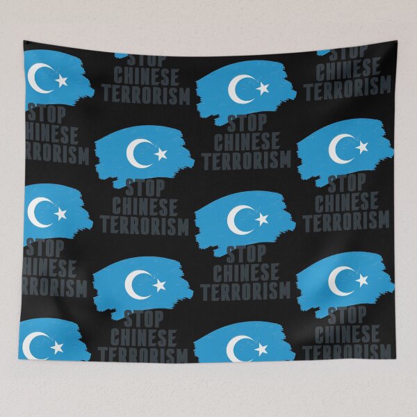 Item preview, stop chinese terrorism  designed and sold by pirminio.