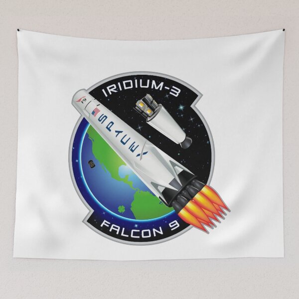 Item preview, Iridium 3 Launch Team Logo designed and sold by Nikki SpaceStuffPlus.