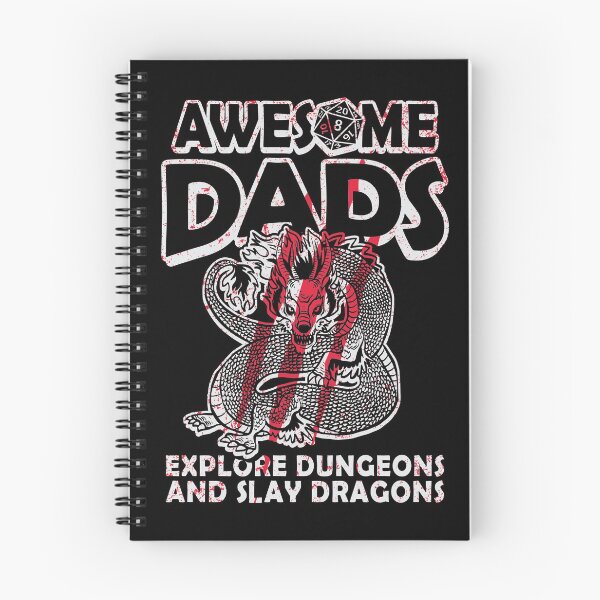 Item preview, Awesome Dads Explore Dungeons And Slay Dragons 2 designed and sold by lsapparel.