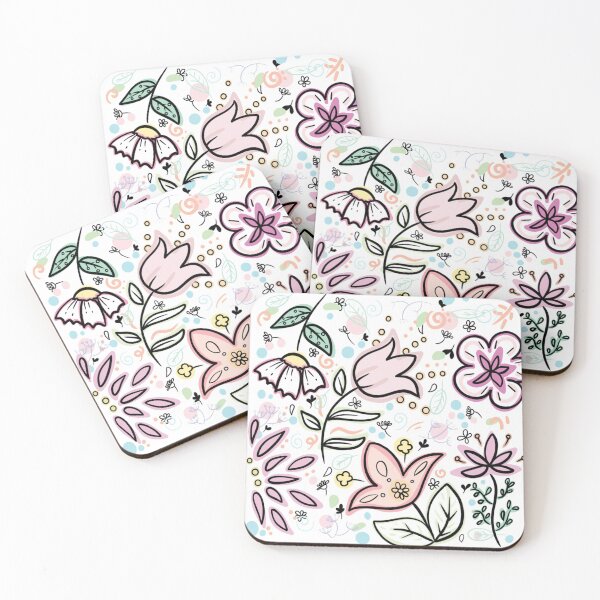 Item preview, Pretty Flowers - Cute and Colorful Design for Spring and Summer designed and sold by Kate Hyunsu Cho.