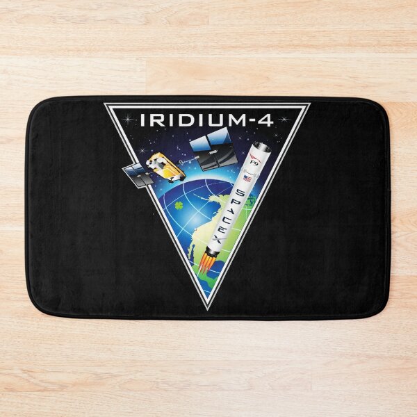 Item preview, Iridium 4 Launch Team Logo designed and sold by Nikki SpaceStuffPlus.