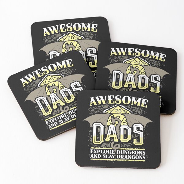 Item preview, Awesome Dads Explore Dungeons And Slay Dragons 3 designed and sold by lsapparel.