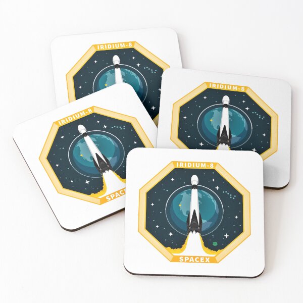 Item preview, Iridium 8 Launch Team Logo designed and sold by Nikki SpaceStuffPlus.