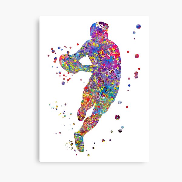 Item preview, Rugby player designed and sold by Rosaliartbook.