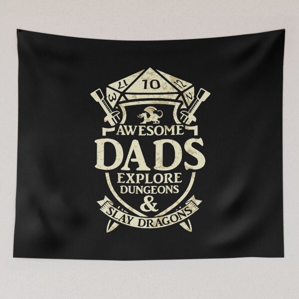 Item preview, Awesome Dads Explore Dungeons And Slay Dragons 5 designed and sold by lsapparel.