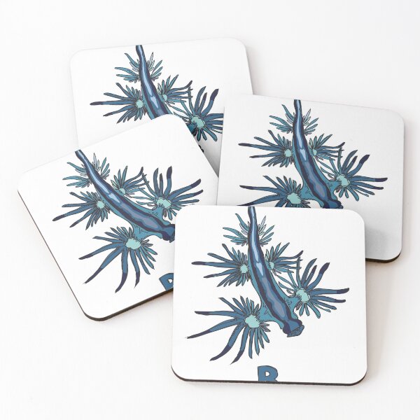 Item preview, Funky Animal Alphabet: B is for Blue Glaucus designed and sold by abigailhausman.