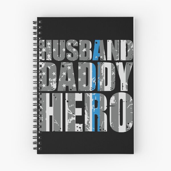 Item preview, Thin Blue Line Husband Daddy Hero 3 designed and sold by lsapparel.