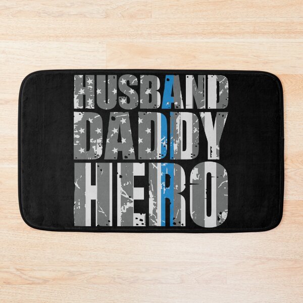 Item preview, Thin Blue Line Husband Daddy Hero 3 designed and sold by lsapparel.