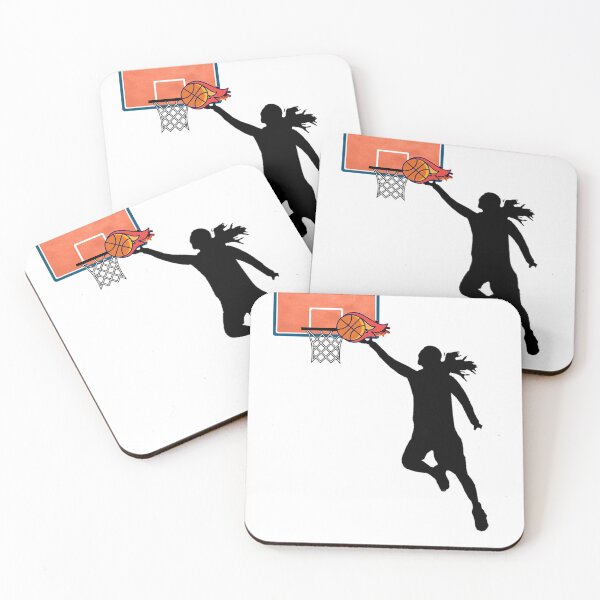 Item preview, Women's Basketball moves on fire design designed and sold by spinningvisions.
