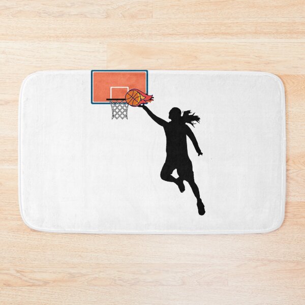 Item preview, Women's Basketball moves on fire design designed and sold by spinningvisions.