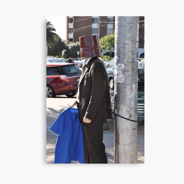 Mr Bucket, St Kilda, Melbourne Canvas Print