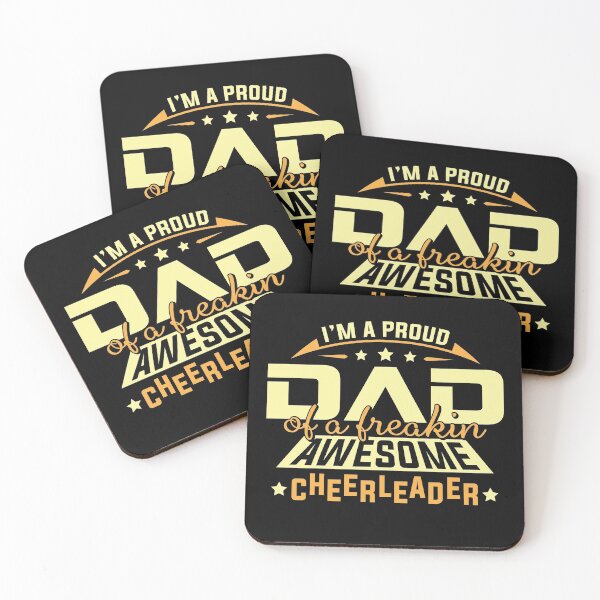 Item preview, Proud Dad of a Freakin' Awesome Cheerleader designed and sold by lsapparel.