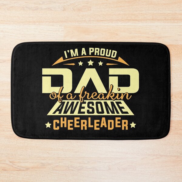 Item preview, Proud Dad of a Freakin' Awesome Cheerleader designed and sold by lsapparel.
