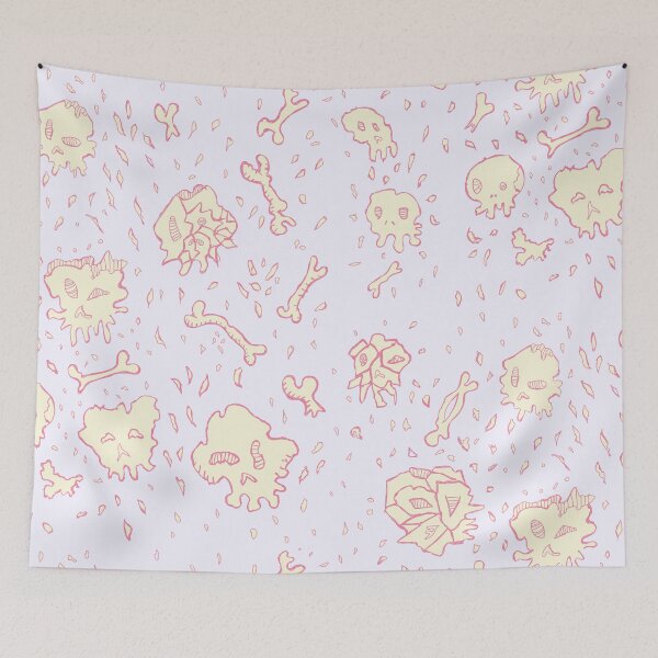 Aperçu de l'œuvre Skulls Bones (Muted Purple) créée et vendue par dialon25.