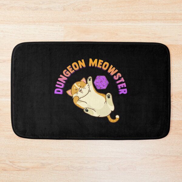 Item preview, Funny Dungeon Meowster Fantasy Gaming Pun designed and sold by perfectpresents.