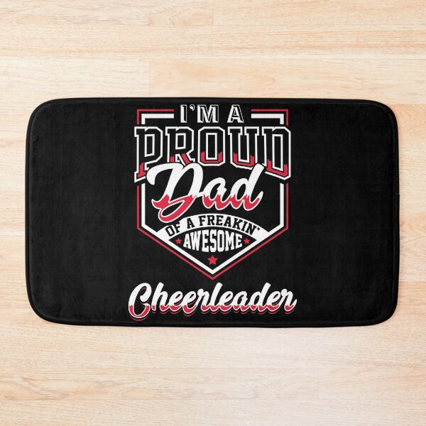 Item preview, Proud Dad of a Freakin' Awesome Cheerleader 3 designed and sold by lsapparel.