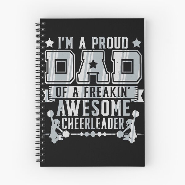 Item preview, Proud Dad of a Freakin' Awesome Cheerleader 4 designed and sold by lsapparel.