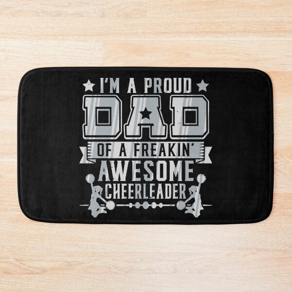 Item preview, Proud Dad of a Freakin' Awesome Cheerleader 4 designed and sold by lsapparel.