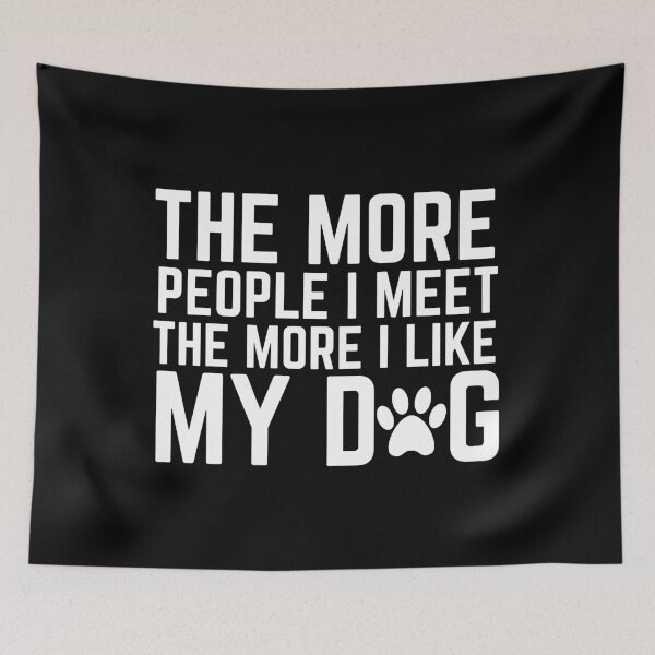 Item preview, More I Like My Dog - Dark Edition designed and sold by mivanjanko.