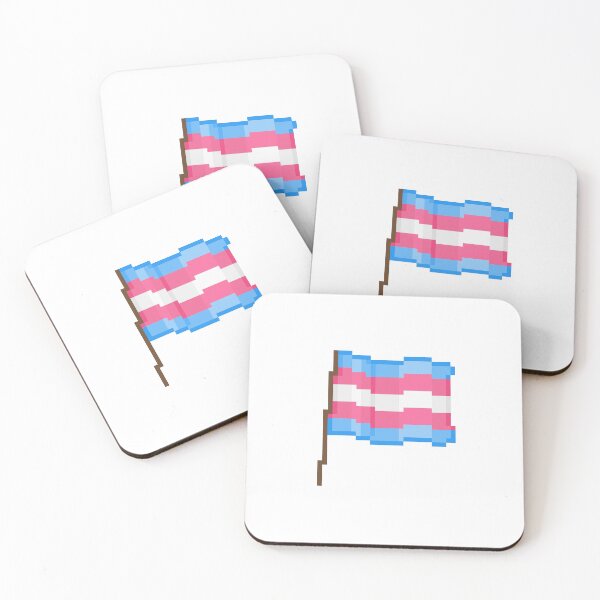 Item preview, Pixel Pride - Trans designed and sold by tawkua.
