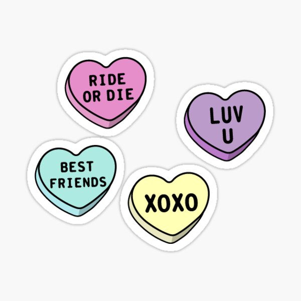Artikel-Vorschau von Valentinstag-Sticker-Pack, designt und verkauft von mia-zapz.