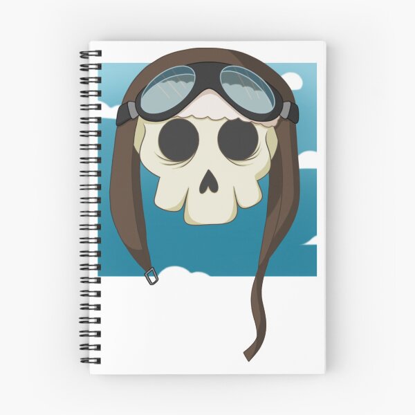 Item preview, Aviator Skull designed and sold by NotSoSpartan.