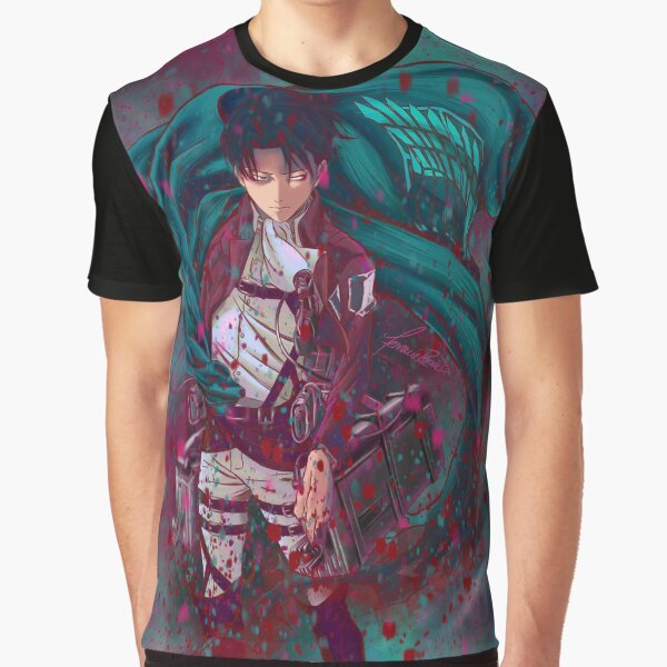 Attack On Titan Fanart - Levi Ackerman (Version 2/5) Graphic T-Shirt