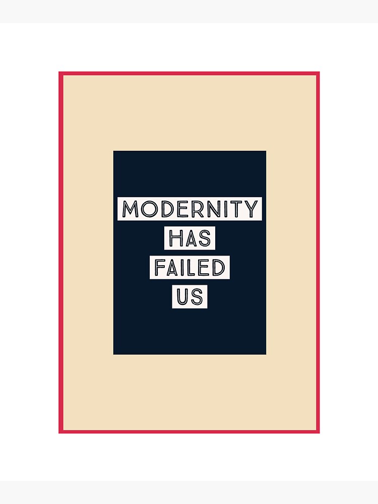 the 1975 modernity has failed us shirt