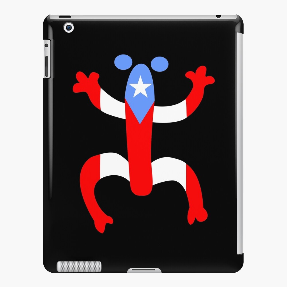 Puerto Rican Coqui Taino Boricua Flag Ipad Case And Skin For Sale By Bydarling Redbubble 