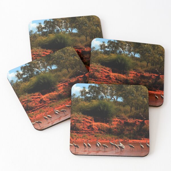 Item preview, Brolga visiting the Ashburton River designed and sold by myraj.