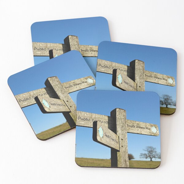 Item preview, South Downs Way Wooden Sign designed and sold by pinkal.